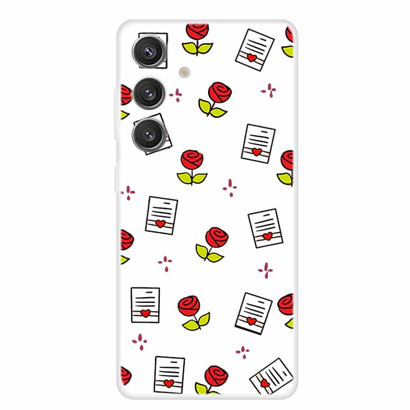 Soft Back Cover For Samsung S23 S 24 Ultra Silicone TPU Phone Cases for Samsung Galaxy S 23 Plus S24 FE Transparent Clear Coque