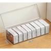 Plastic Card Divider Box Playing Card Storage Box Clear Card Deck Case Organizers Trading Card Collection Card Box