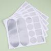 5Pcs Stainless Steel Pot Sticker Self-Adhesive Repair Tape Pot Patches Waterproof High Temperature Resistance Aluminum Foil Tape