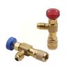 Flüssigkeit Sicherheit Ventil R410A R22 Klimaanlage Kältemittel Zubehör Luft Auto Adapter 1/4 "Klimaanlage Und Fluorid Repa P6U6
