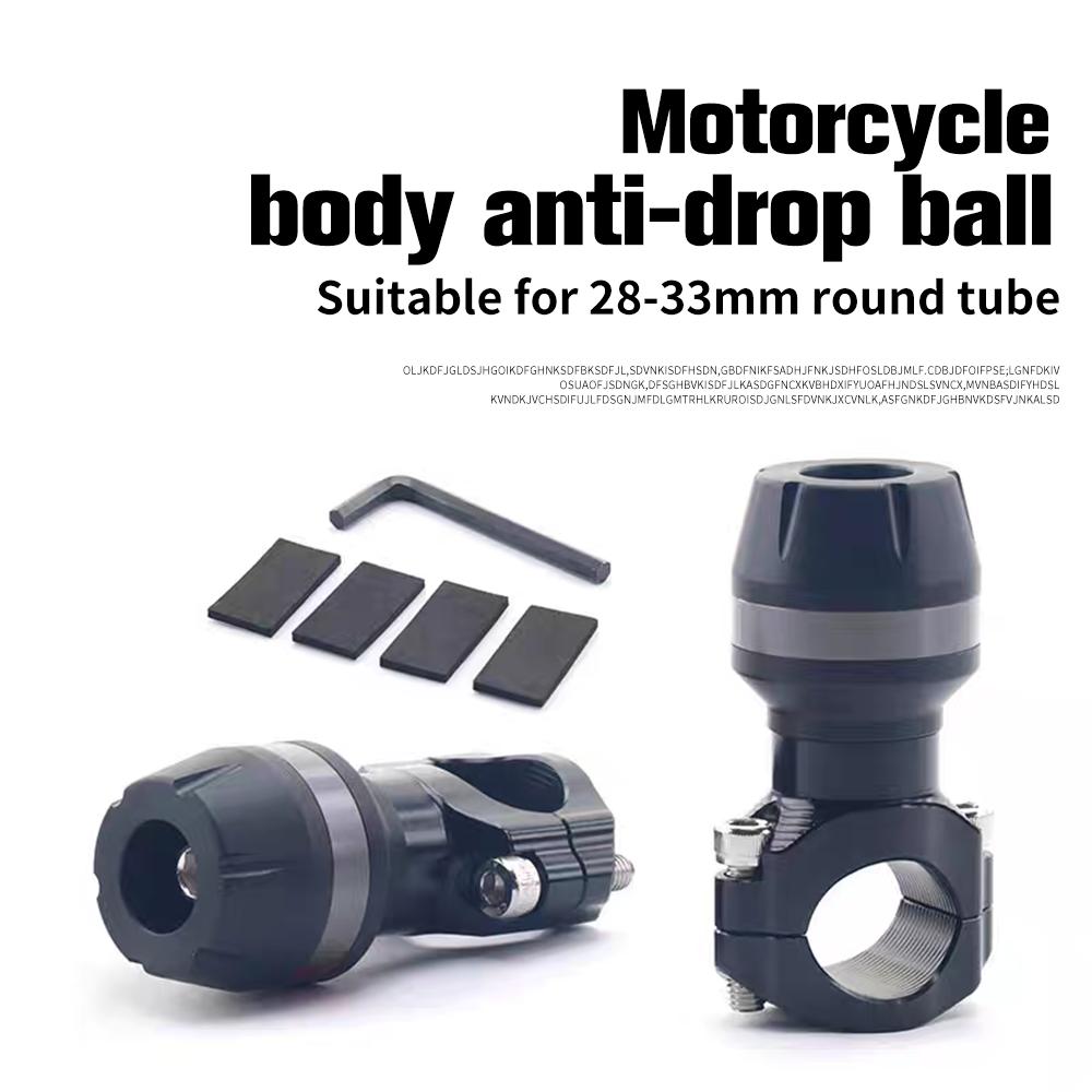 Universal Motorcycle Clamp Falling Protection Electric Scooter Frame Sliders Crash Pad for Haojue UHR150 UFR150 AR150