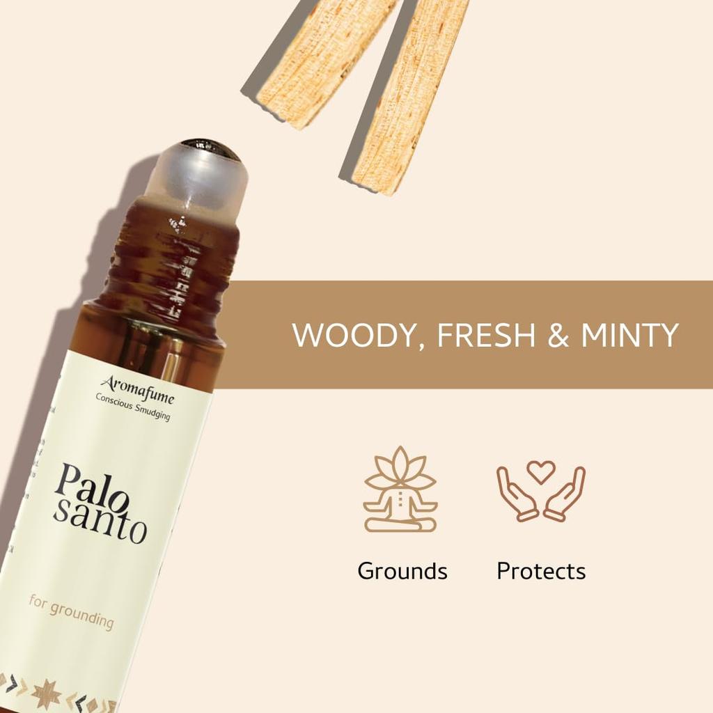 Palo Santo Ätherisches Öl Roll-On, 10ml, Aromafume
