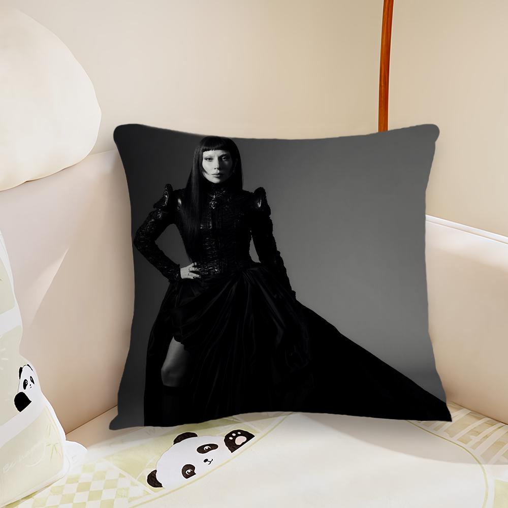 L-Lady Gaga Mayhem Pillow Case Living Room Sofa Cushion Cover Suitable For Home Bedroom Room Decoration