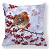 1 piece of Christmas Day party decoration pillowcase Winter Snowman animal print cushion suite room home decoration gift