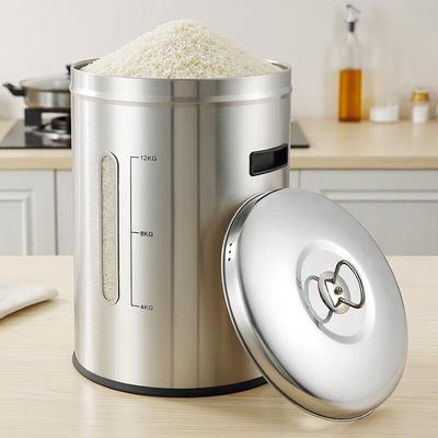 Naijiang 304 Stainless Steel Sealed Rice Storage Container
