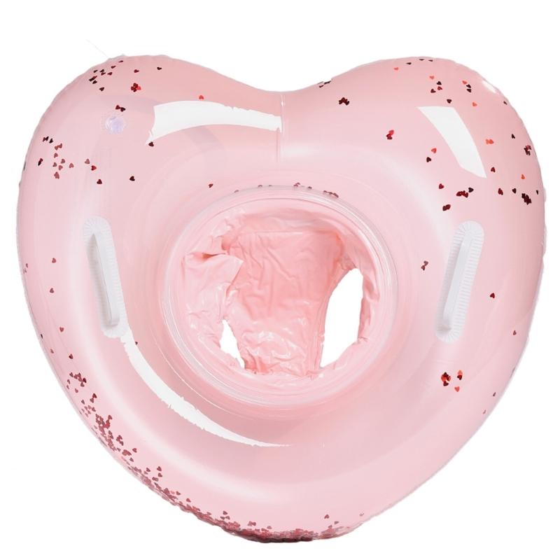Swimming Rings Inflatable Swims Rings Inflatable Pool Float Love Heart Shape Float Swimming Pool Hoop Swim Float Rings 1