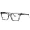 Transparent Gray Square Optical Glasses Prescription Shortsighted Hyperopia Progressive Eyewear