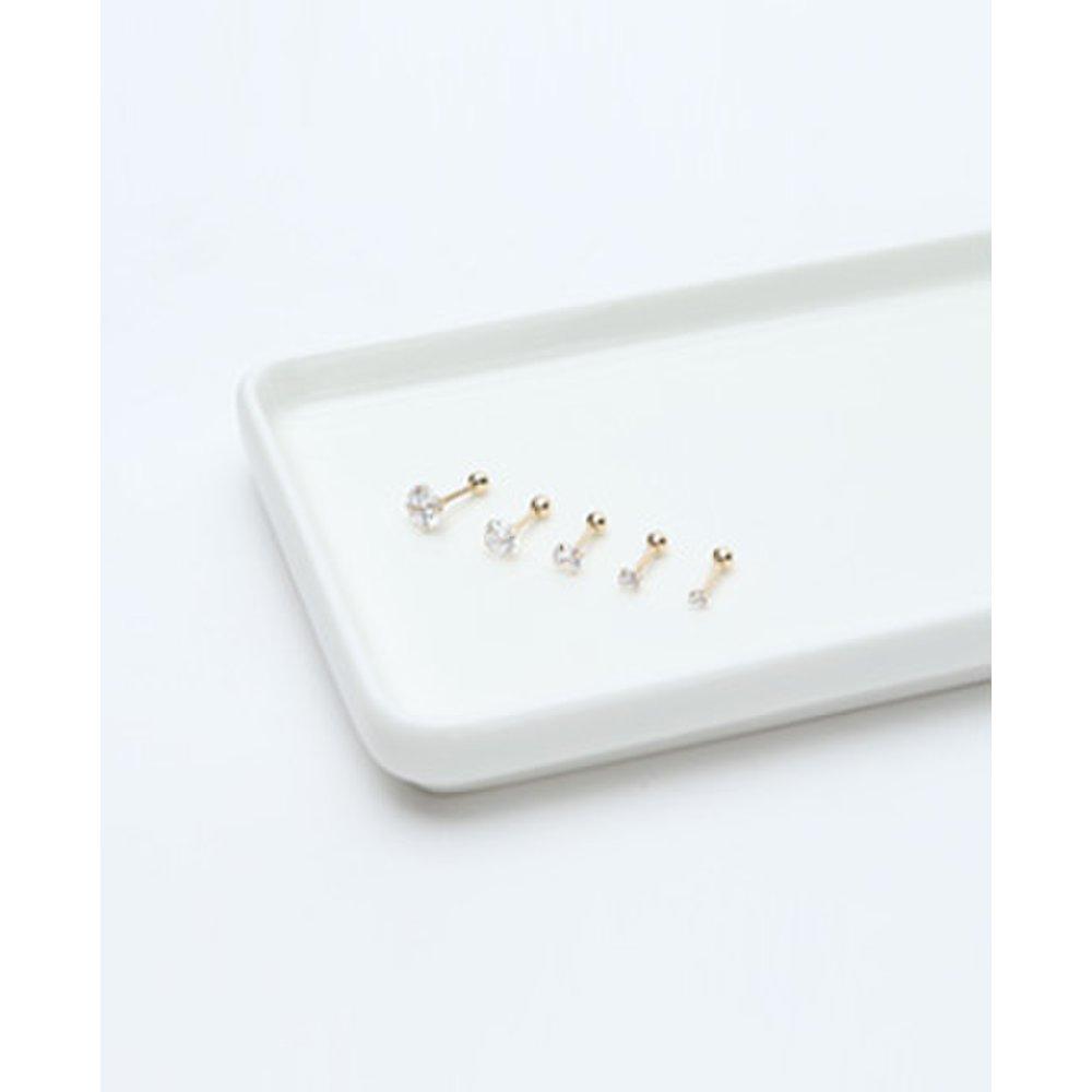 [10K Gold] Mina Simple Cubic Piercing