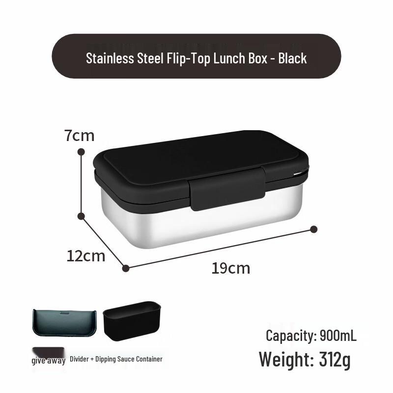 304 Stainless Steel Microwaveable Lunch Box