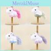 Unicorn Plush Keychain Soft Stuffed Toy Backpack Charm With Pp Cotton For Girls