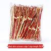 Biodegradable Disposable Bamboo Skewers for Candied Hawthorn, Burgers, Sushi, Cocktails, Desserts, and Fruits