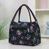 Hand-Carrying Lunch Bag Large Opening with Widened Handle Carrier Oxford Waterproof Bento Bag for Commuting Work Travel