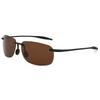 Gafas de Sol Ultraligeras TR90 para Hombre Mujer Sin Marco Conductor Conducción Gafas de Sol Moda Exterior Pesca Senderismo Correr Deportes Gafas