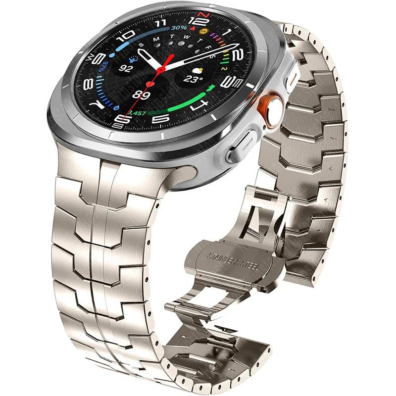 Bracelet for Samsung Galaxy Watch Ultra 2025 Correa Stainless Steel Metal Band for Samsung Ultra 7 Galaxy Ultra 47MM Wrist Strap