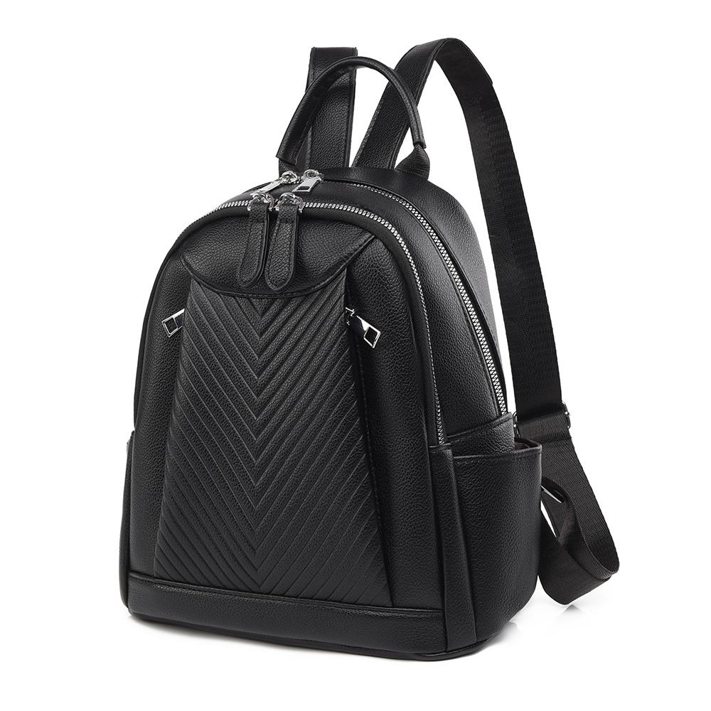 Backpack Women's Soft Leather Travel Backpack