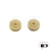 BGE28-1 2 Pièces Miroir Latéral Pliant Gear pour Honda Jazz Stepwgn MK2 Toyota Vios 28 Dents