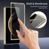 For Huawei Mate X6 AG Matte Vacuum Plating Hinge Full Protective Glass Front Film Drop Resistant Phone Case