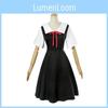 Kaguya Sama Love Is War Fujiwara Chika Shinomiya Kaguya Fantasia Cosplay Uniforme Com Tecido de Poliéster Para Fãs de Anime