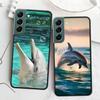 Why Do Dolphins Breach Phone Case For Samsung Galaxy S22 S25 Ultra S21 S10 Plus S26 Edge S20 S23 S24 FE Cover Silicone Soft