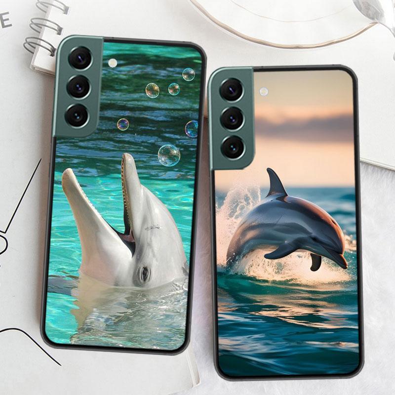 Why Do Dolphins Breach Phone Case For Samsung Galaxy S22 S25 Ultra S21 S10 Plus S26 Edge S20 S23 S24 FE Cover Silicone Soft