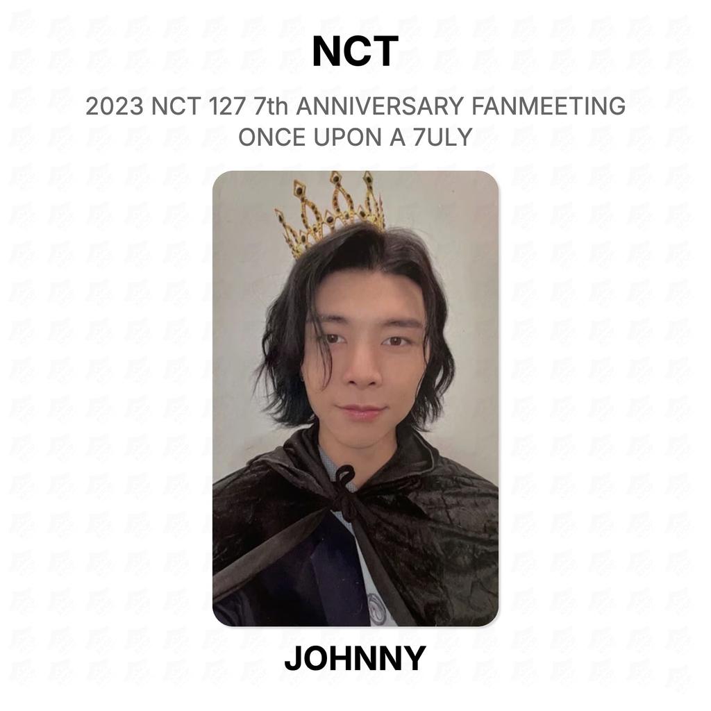NCT 2023 NCT 127 7th ANNIVERSARY FANMEETING ONCE UPON A 7ULY Official Photocard