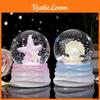 Modern Cartoon Resin Seashell Glowing Crystal Ball Mini Ornament For Kids' Room Atmosphere Light