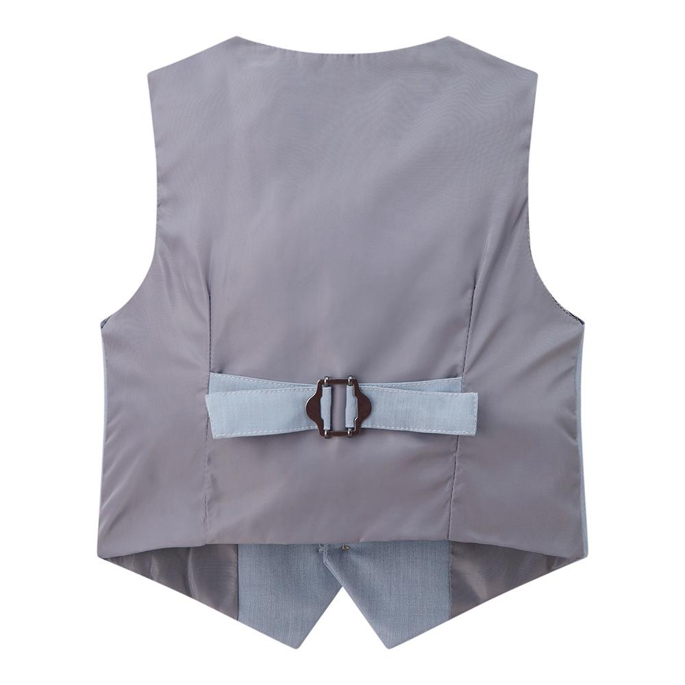 European & American Style Boys' Gentleman Vest & Bow Tie Party Set