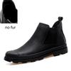 Fashion Chelsea Boots Men Shoes 2024 New fashion Men ankle Boots Luxury Winter Boots Men plush warm Boot men Shoes Botas De Hombre