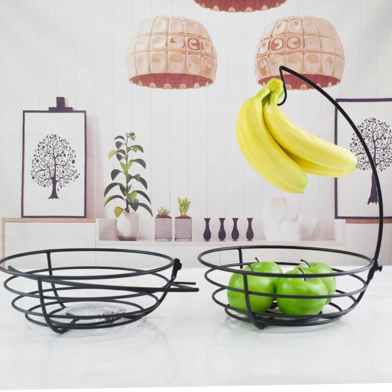 RuHan Iron Fruit Basket with Banana Hook