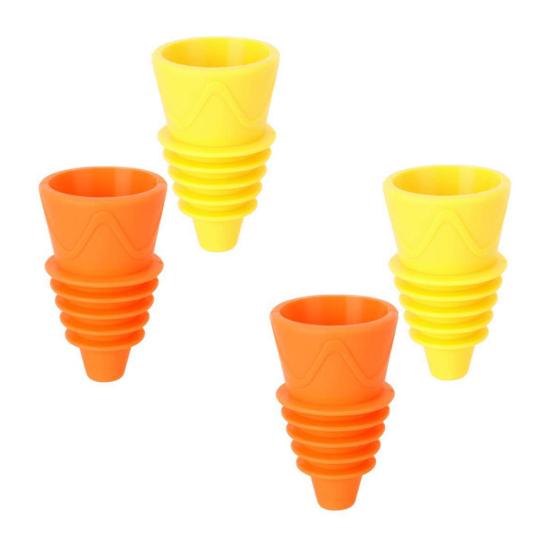 4/6/8Pcs Outdoor Indoor Kithchen Silicone Reusable Fruit Fly Traps Catcher Tool