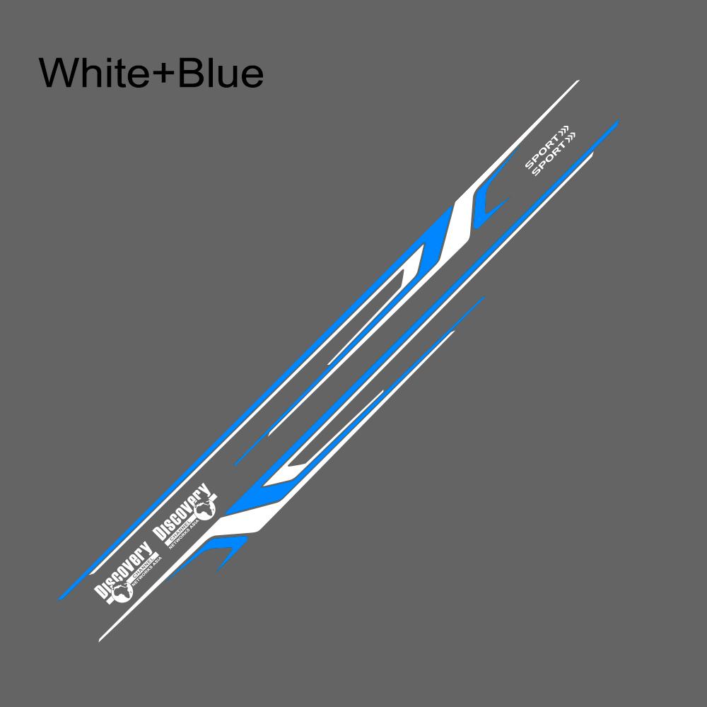2PCS Sport Car Door Waist Lines Stripes Vinyl Decal For Toyota Prado Land Cruiser Auto Body Door Side Decor Stickers Accessories