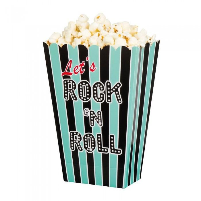 Boland Rock N Roll Popcorn Gift Boxes (Pack of 4)
