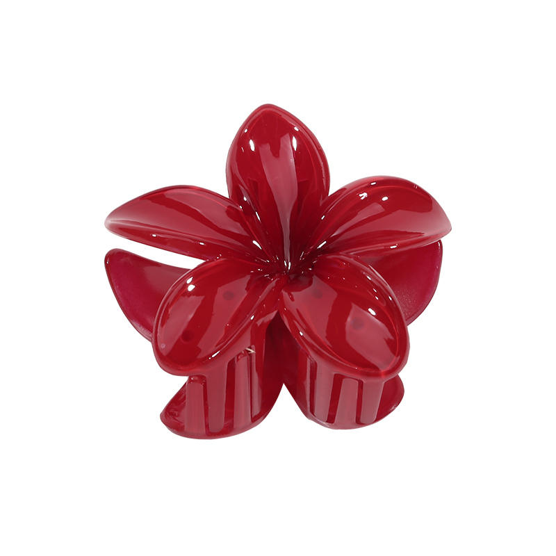 2/5Pcs Gradient Hair Clips New Flower Hair Claws Small Size Fashion Headwear Hairpin Crab Barrette Hair Accessories for Women