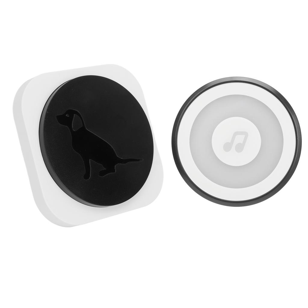 Wireless Pet Door  with Transmitter Receiver 4 Flashing Modes Touch Controll Dog Door