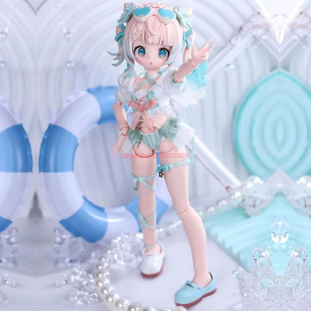 New First Batch Wanmeng Dessert Party 1/8 Mjd Blind Box Movable Doll Action Figure Trendy Toy Ornament Figure Cute Girl Gift
