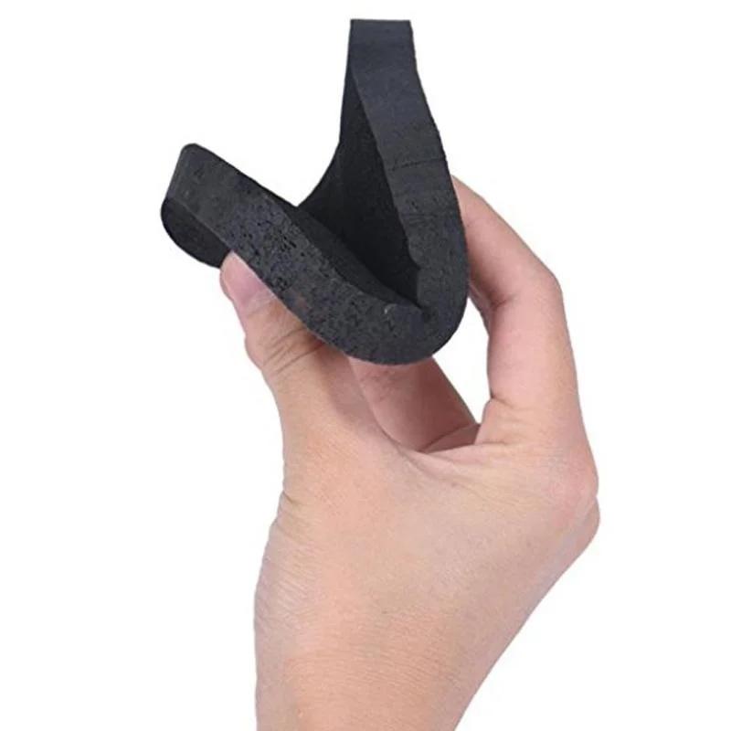 2pcs Soft Natural Black Bamboo Sponge Beauty Face Wash Cleansing Makeup Puff Charcoal Black Hot Sale Korean Skin Care