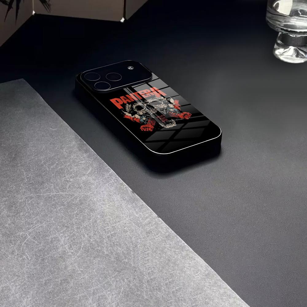 Rock Band Music P-Pantera Phone Case Tempered Glass For IPhone 17 15 16 14 12 13 11 Pro XS Max Plus Mini Cover