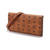 MCM Monogram Leather Phone Crossbody Wallet Women bags Brown Cognac MXEBSVI01CO001