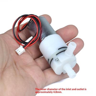 Mini vodní čerpadlo 370 s velkým průtokem DC 12V-24V 5W Mikro 27mm Membránové samonasávací čerpadlo pro DIY akvárium Dávkovač