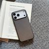 Electroplated 3D Stripes Pattern for Magsafe Magnetic Case For 17 17Pro 16 15 14 Pro Max Matte Shockproof Hard PC Cover