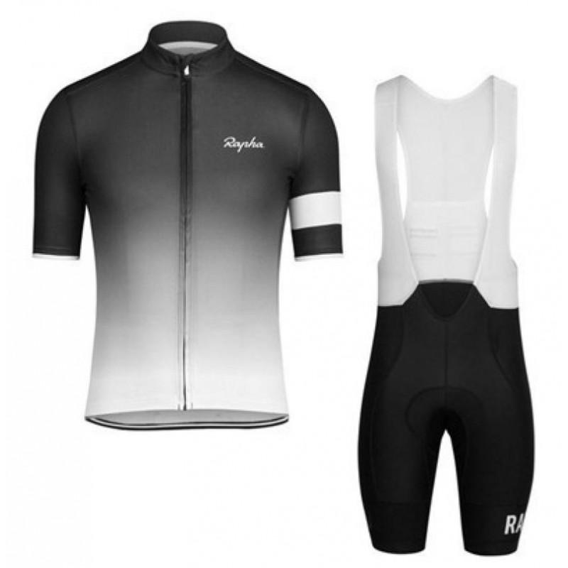 Mens Cycling Jersey Set Short Sleeve Breathable Road Bike Outfit With Bib Shorts Sportwear