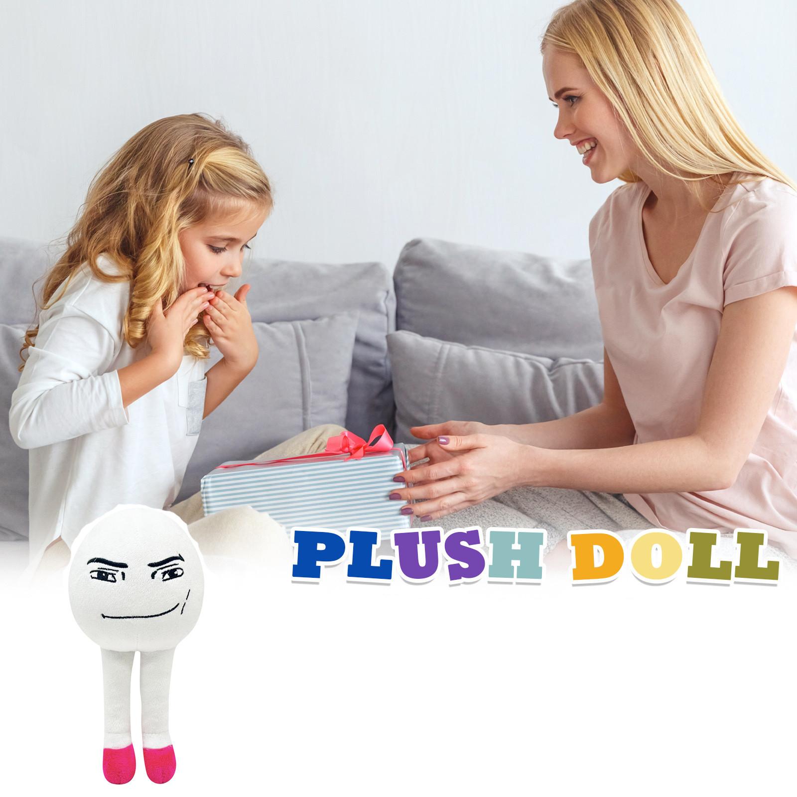 

Плюшевая кукла, игрушка в подарок, мультяшный стиль, детская тряпичная кукла, детская подарочная подушка One Size