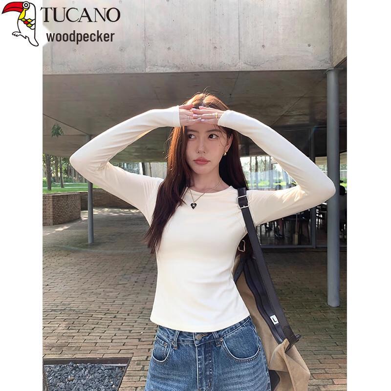 Woodpecker Women s Slim-Fit Long-Sleeve Knit T-Shirt XL