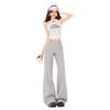 Women's High Waist Slim Fit Micro Flare Casual Pants - Spring Comfort