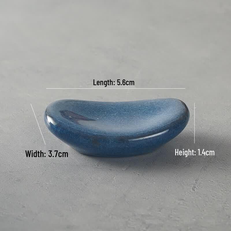 Japanese Kiln-Glazed Ceramic Chopstick & Spoon Rest