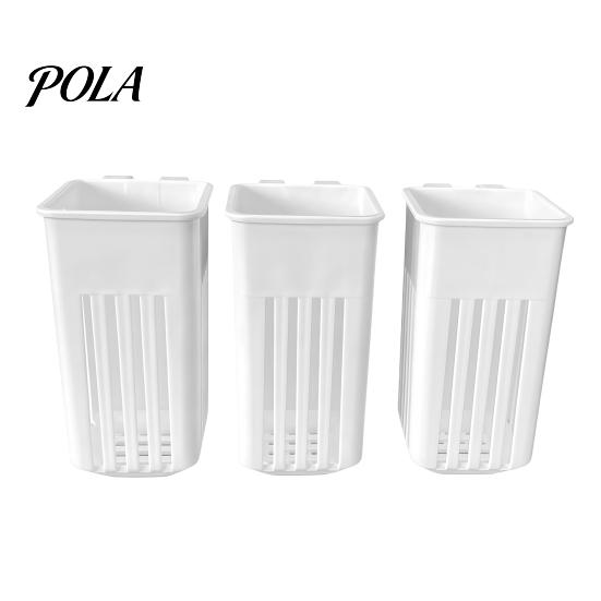 Plastic Plant Cup Tank Container, Hydroponic Holder, Wall Mounted Holder Aquatic Pot, Aquarium Planter Pot Fish Decoration