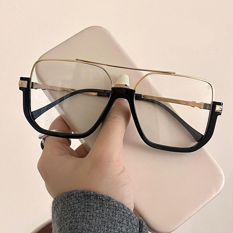 2025 New Vintage Oversized Reading Glasses Men Women Luxury Brand Anti-reflective and Filter Lens Elegant Green Eyeglasses Bril