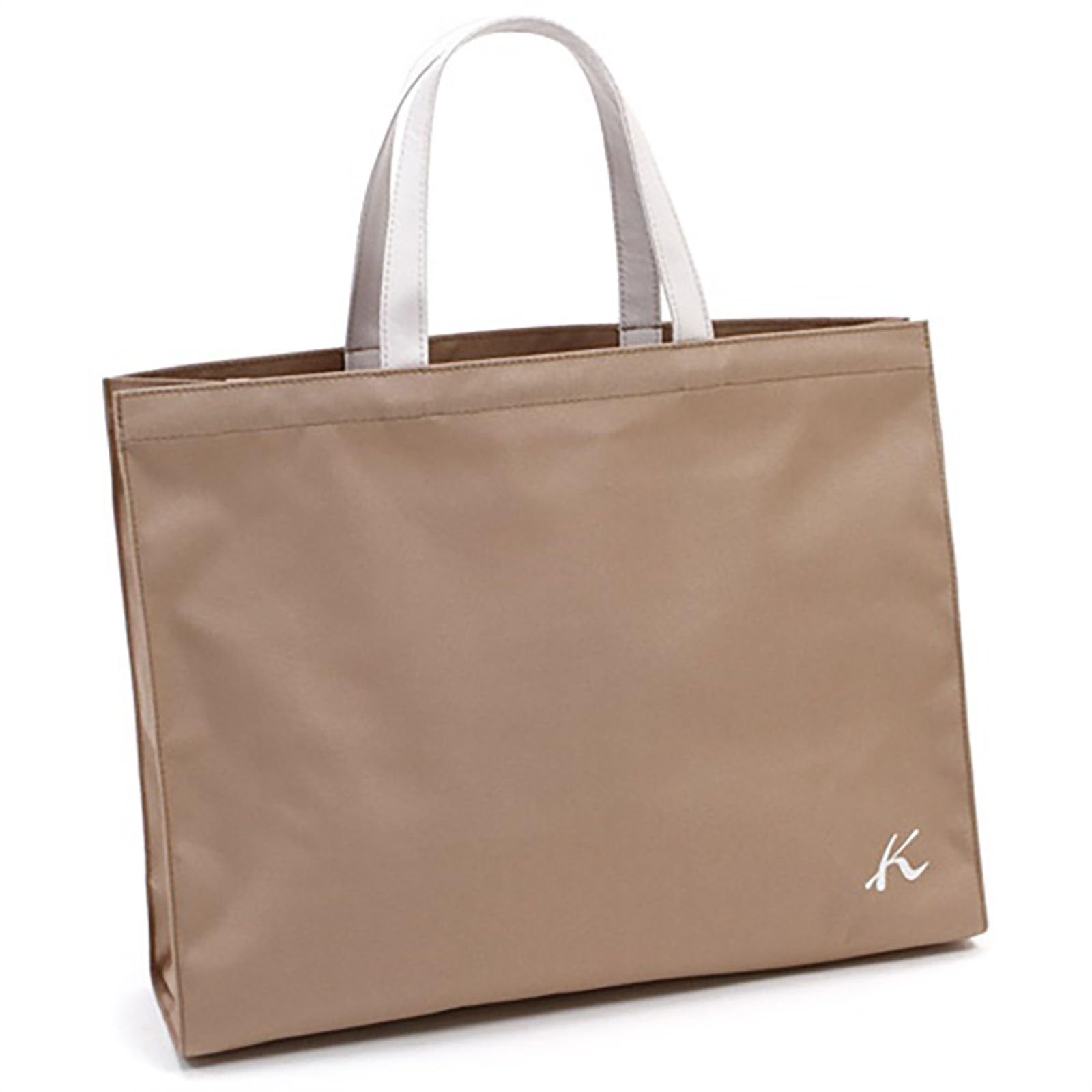 

A4 size shopping bag RH0573 for sand gray 52821 [Kitamura] women, beige/light