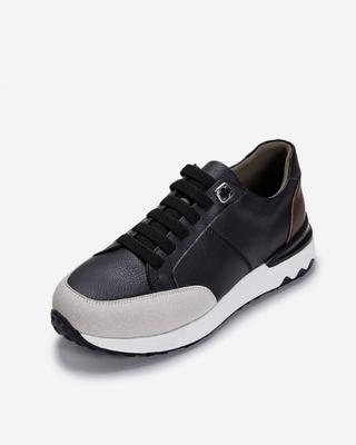 Simplet By Esquire Simple Mens Luce Sneakers Black