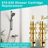 2Pcs Metal Faucet Cartridge Ceramic Disc Valves Cartridge for 910-030 Bathroom Shower Valves Faucet Cartridge Enduring